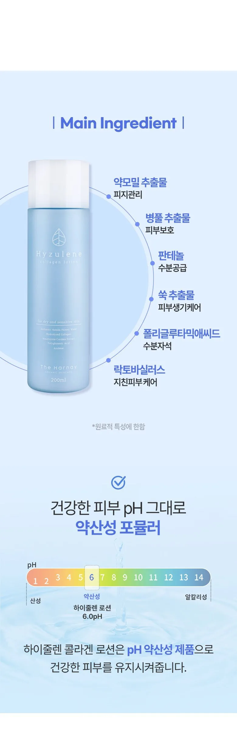 The Harnay Hyzulene Collagen Lotion 200ml Detail