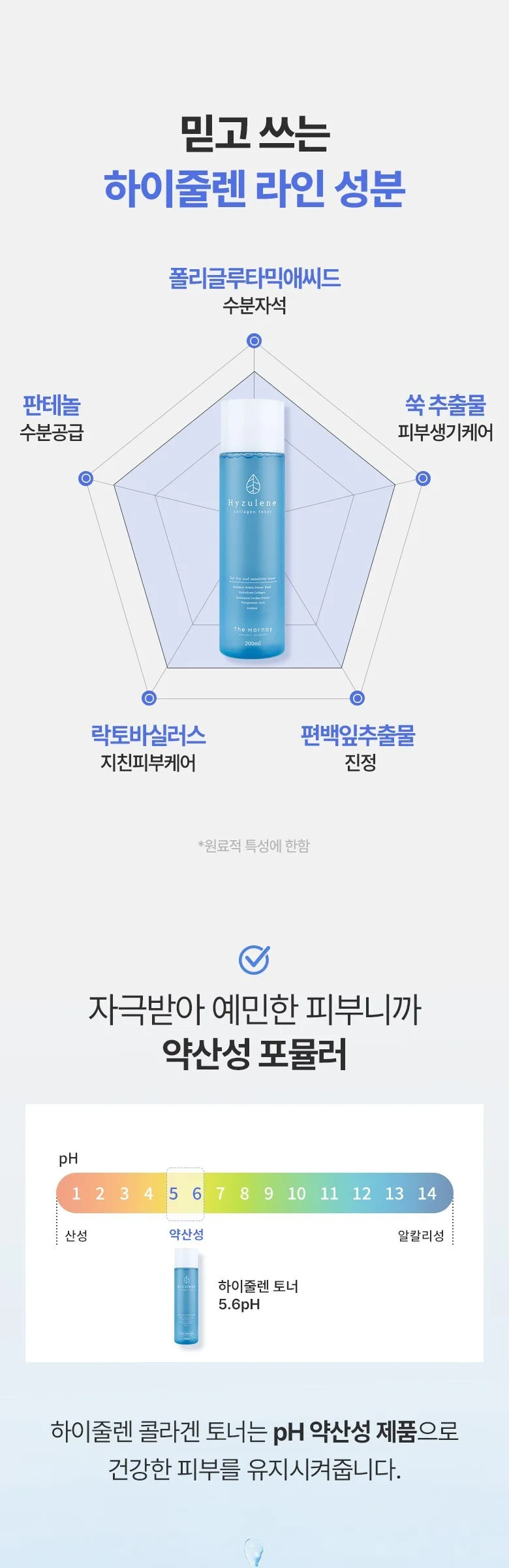 The Harnay Hyzulene Collagen Toner 200ml Detail