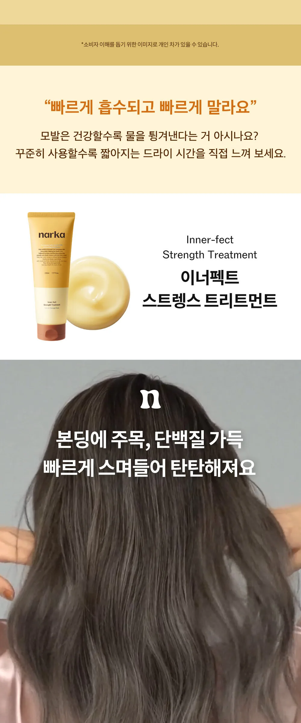NARKA Innereffect Strength Treatment 230ml Detail