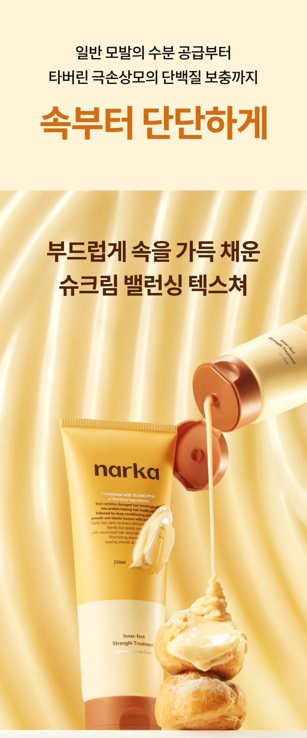 NARKA Innereffect Strength Treatment 230ml Detail