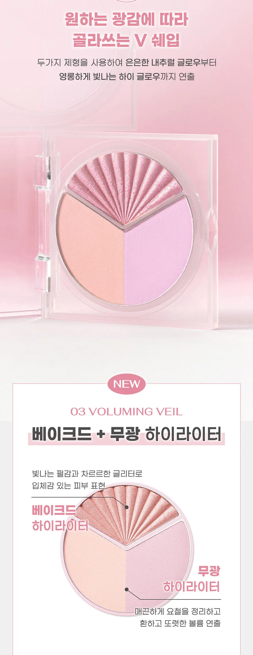 PERIPERA V Highlighter Detail