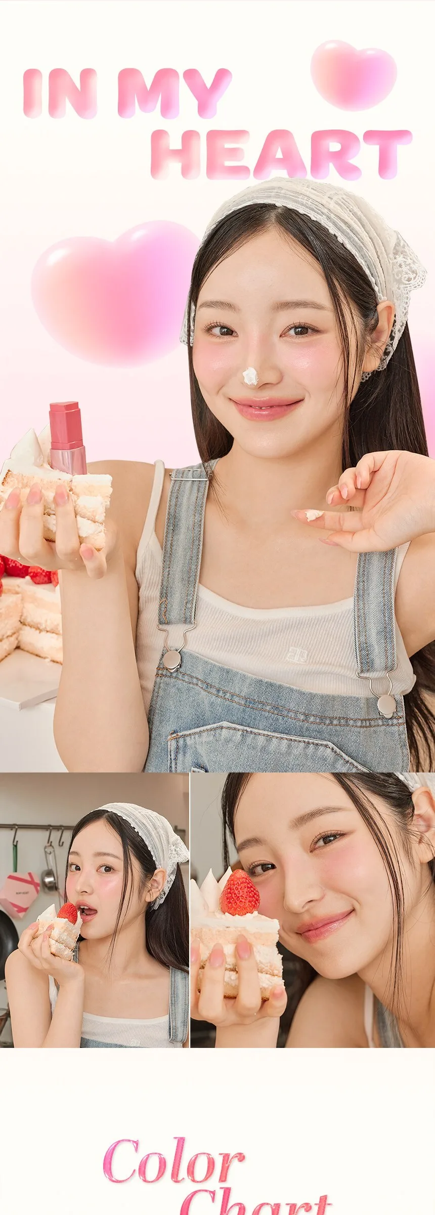 TOUCH IN SOL Pretty Filter In My Heart Stick Blusher Detail