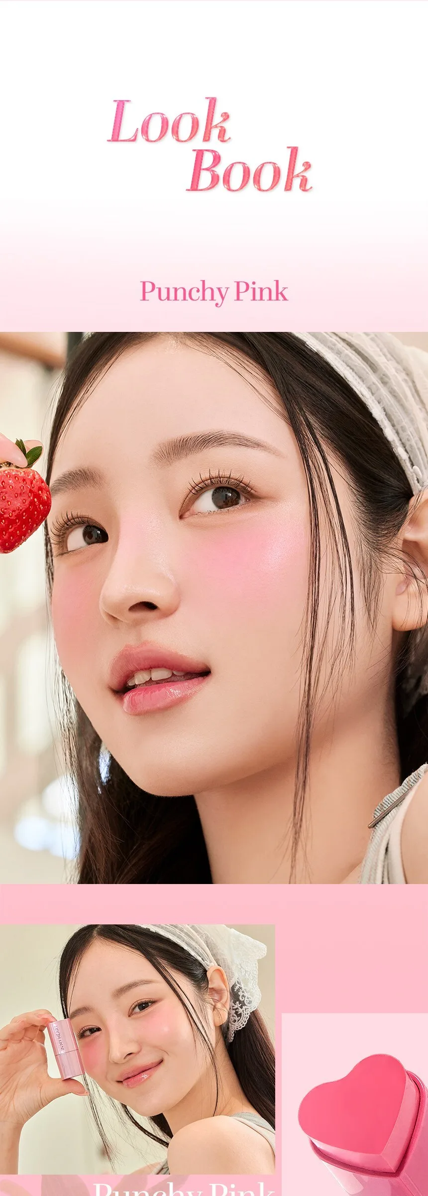 TOUCH IN SOL Pretty Filter In My Heart Stick Blusher Detail