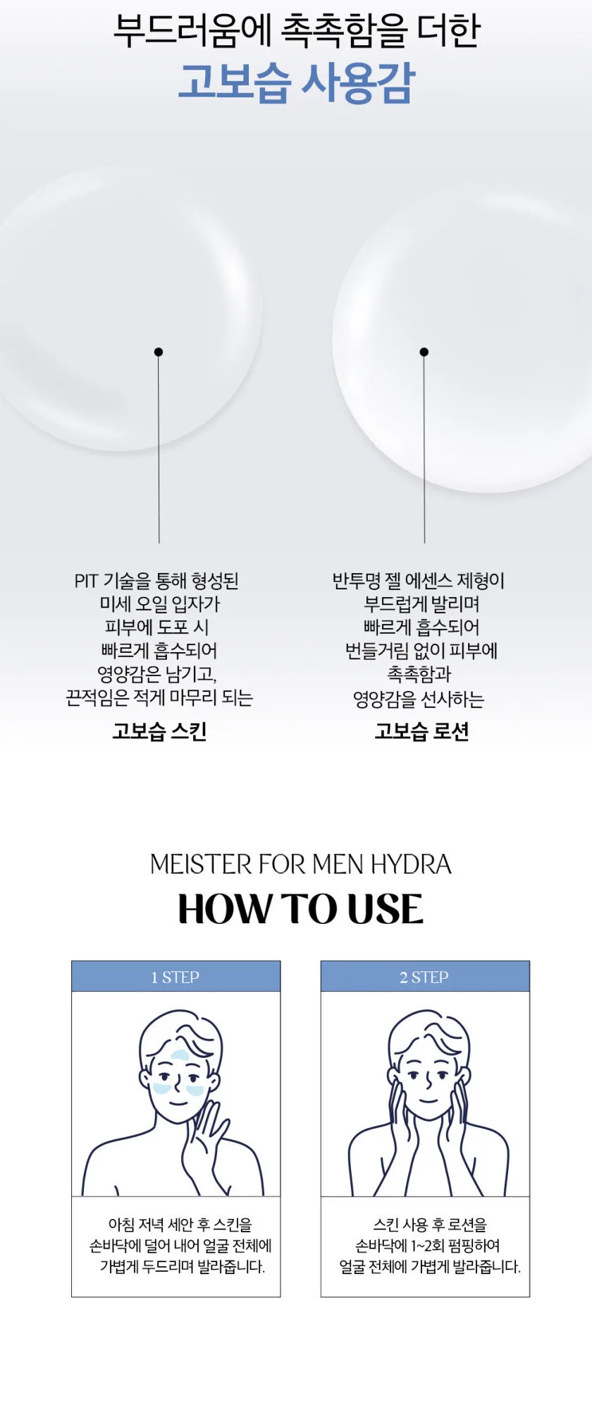OHUI Meister For Men Hydra 3pcs Special Set Detail