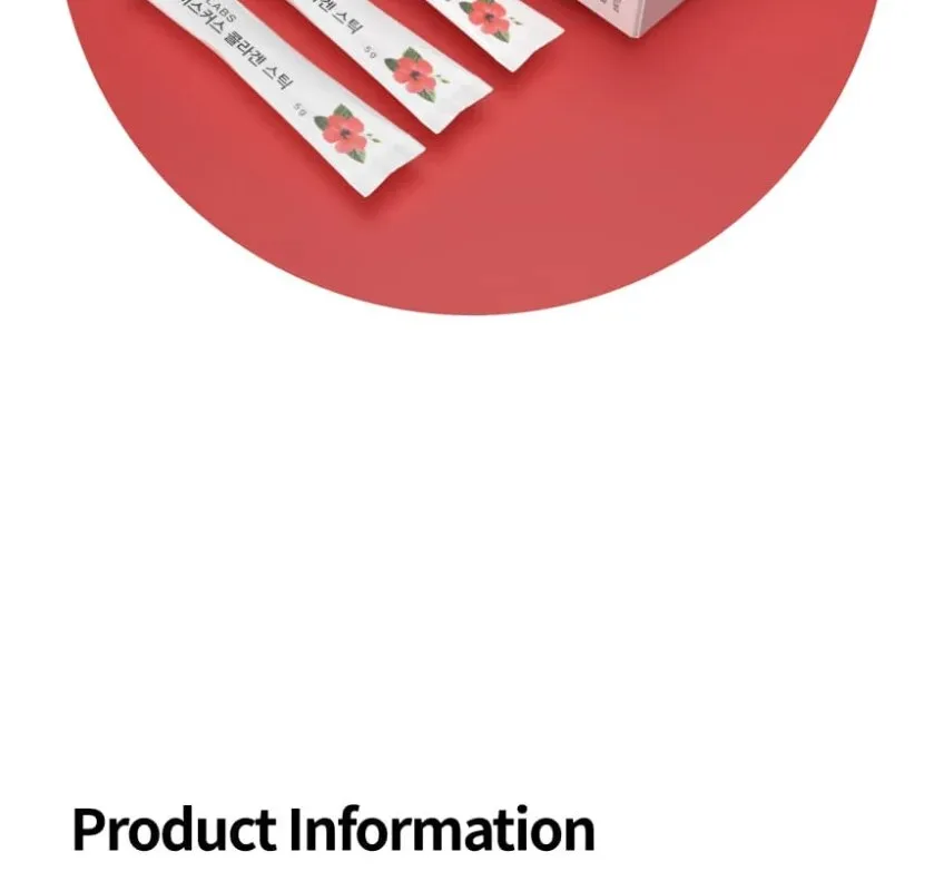 BAATLABS Hibiscus Collagen Stick 5g x 30 Sticks Detail