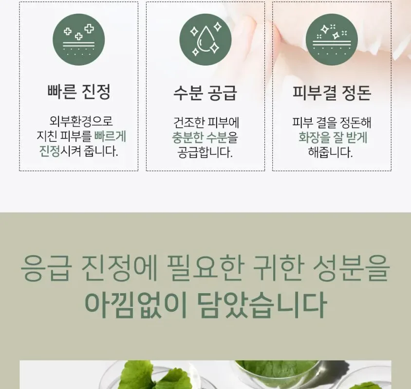 Mary&May Cica Houttuynia Tea Tree Calming Mask 30 Sheets Detail