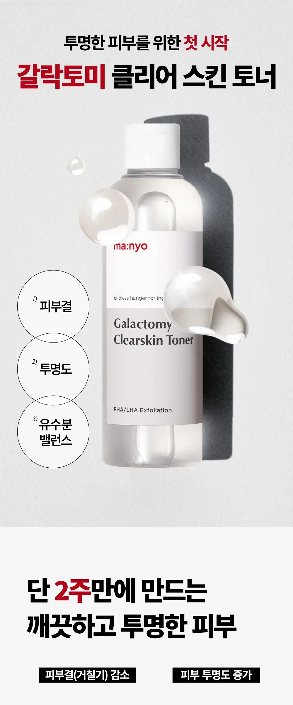 ma:nyo Factory Galactomy Clearskin Toner 210ml Detail