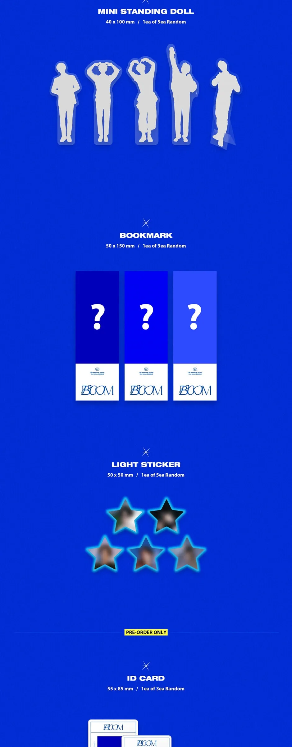Lee MinHyuk (HUTA) – 2nd Full Album: BOOM Detail