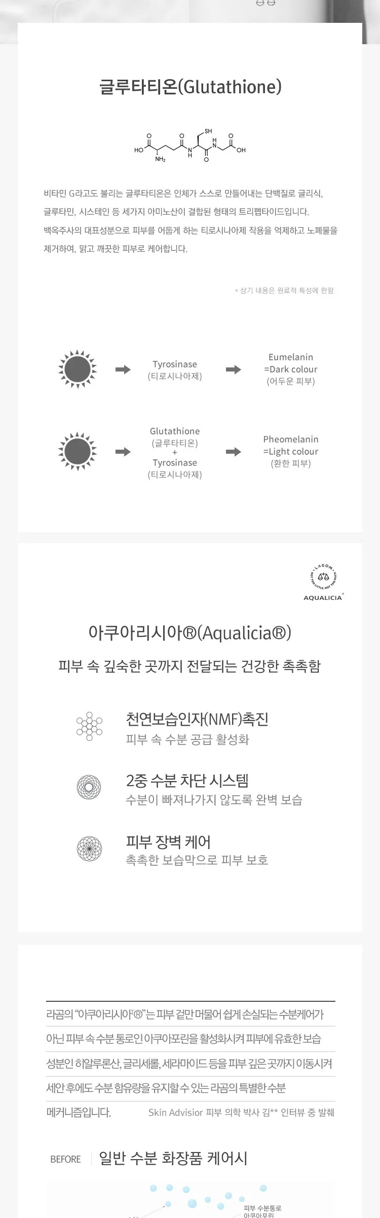LAGOM Cellus Sun Gel Plus SPF 50+ PA++++ 40ml Detail