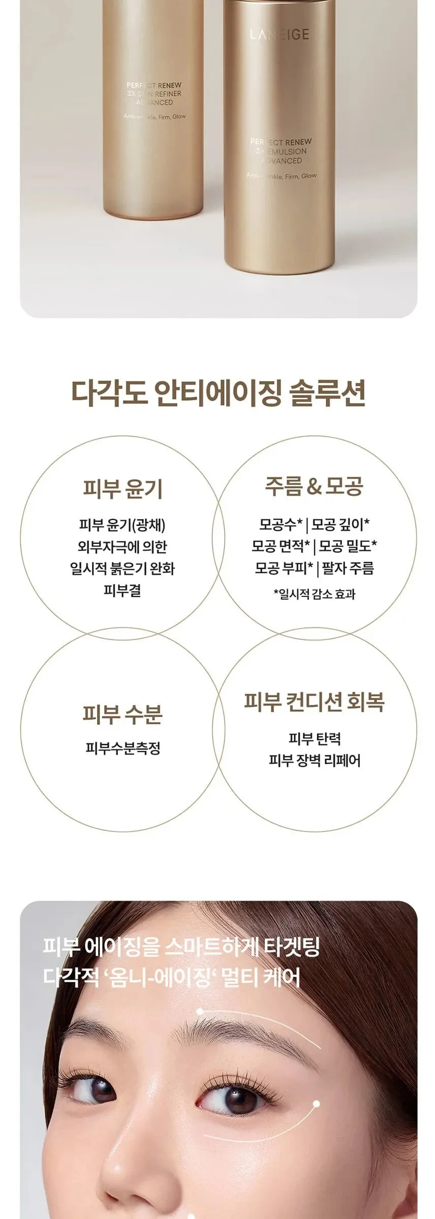 LANEIGE Perfect Renew 3X Skin Refiner Advenced 150ml Detail