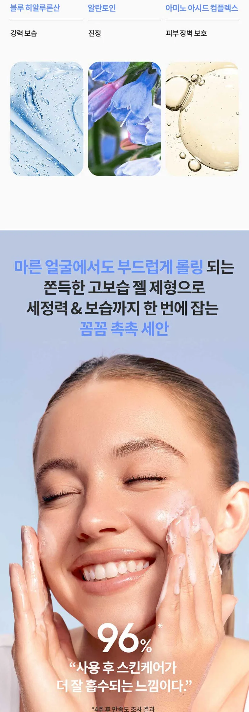 LANEIGE Water Bank Gentle Gel Cleanser 250ml Detail