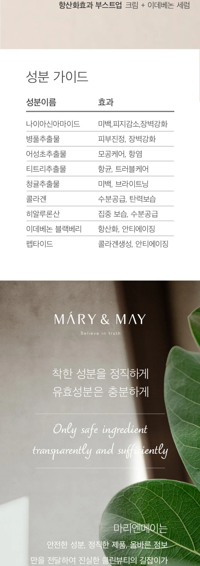 Mary&May Centella Asiatica Serum 30ml Detail