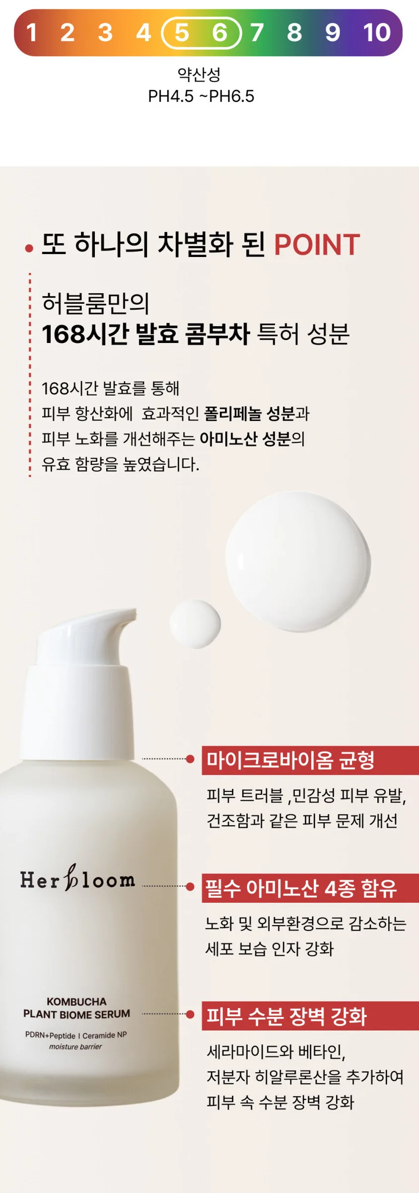 Herbloom Kombucha Plant Biome Serum 50ml Detail