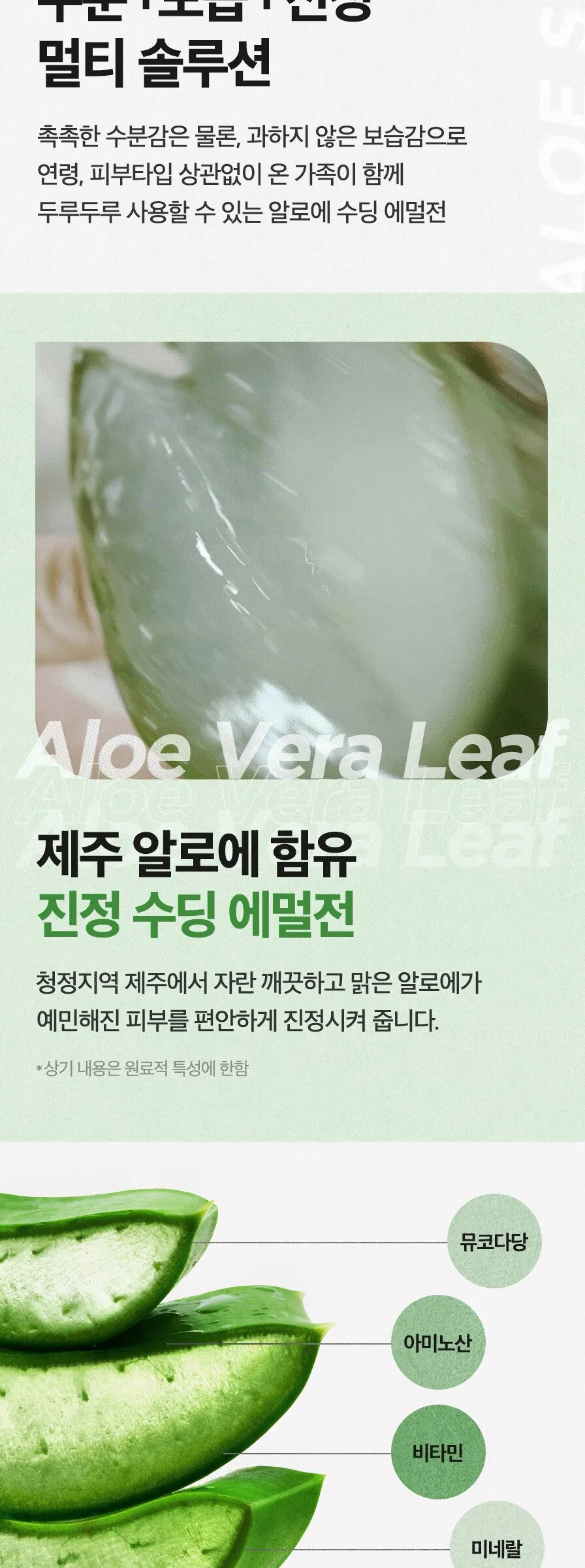 Isntree Aloe Soothing Emulsion 120ml Detail