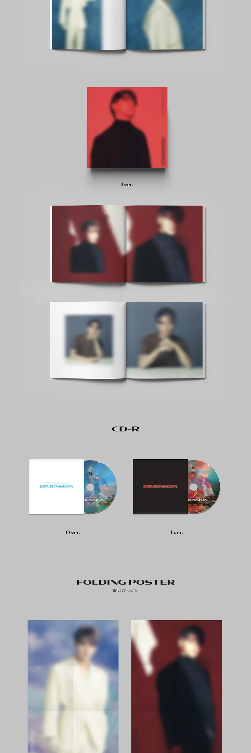 KIMJUNSU – 3rd Mini Album: DIMENSION Detail
