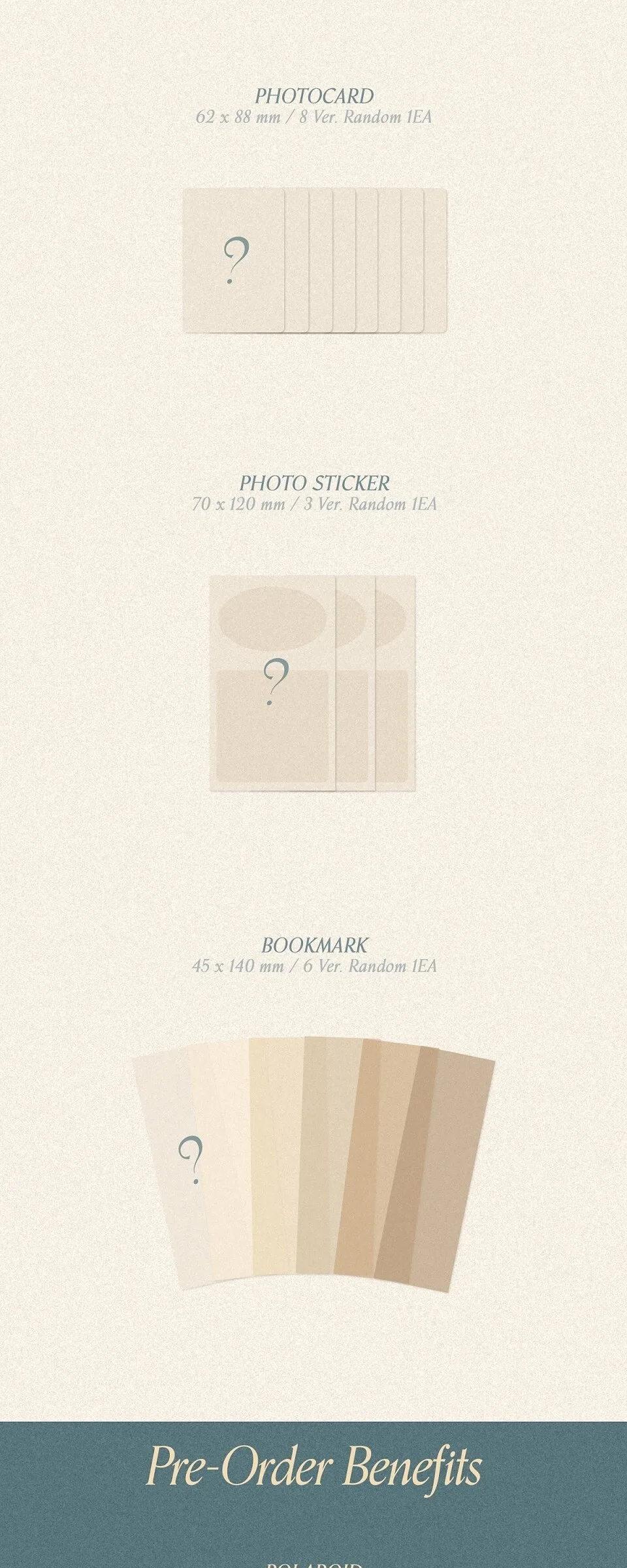 KIHYUN – 1st Single Album: VOYAGER Detail