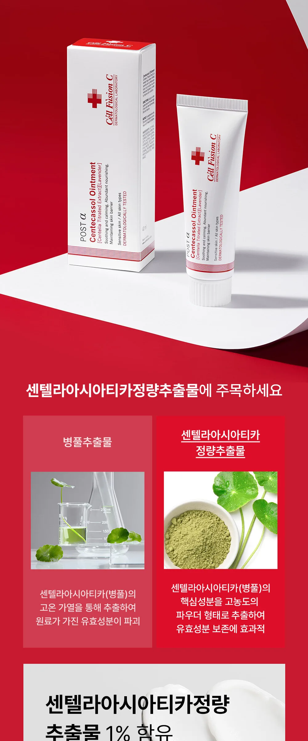Cell Fusion C Centecassol Ointment 40ml Detail