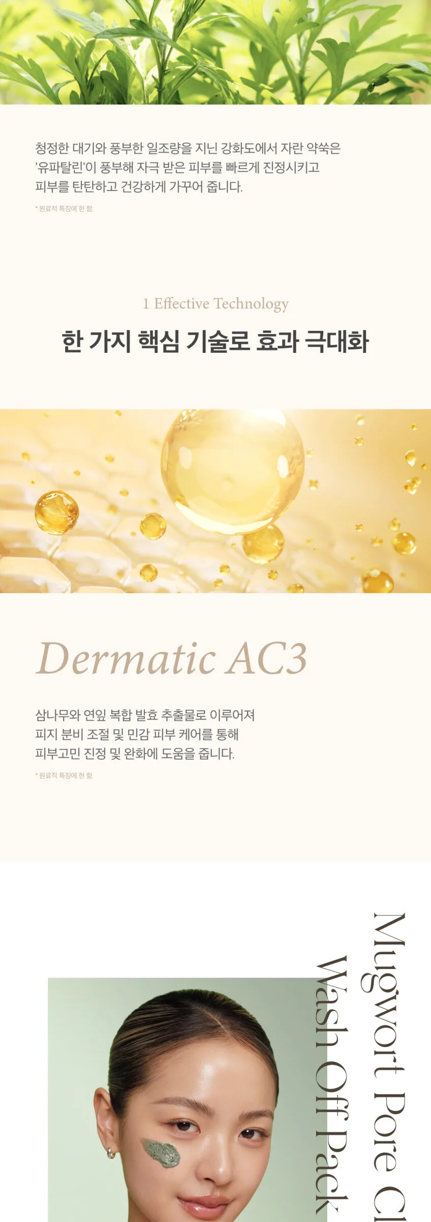 AXIS-Y Pore Clarifying Wash Off Pack 100ml Detail