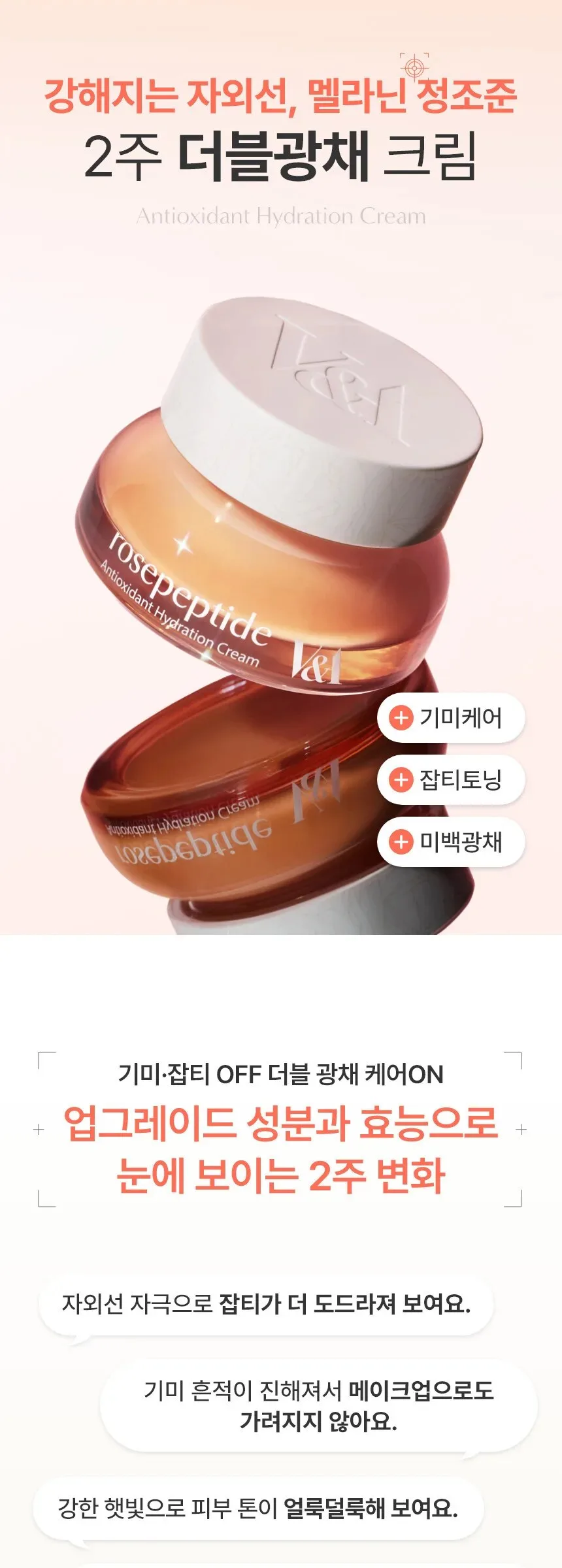 V&A Beauty Antioxidant Hydration Cream 50ml Detail