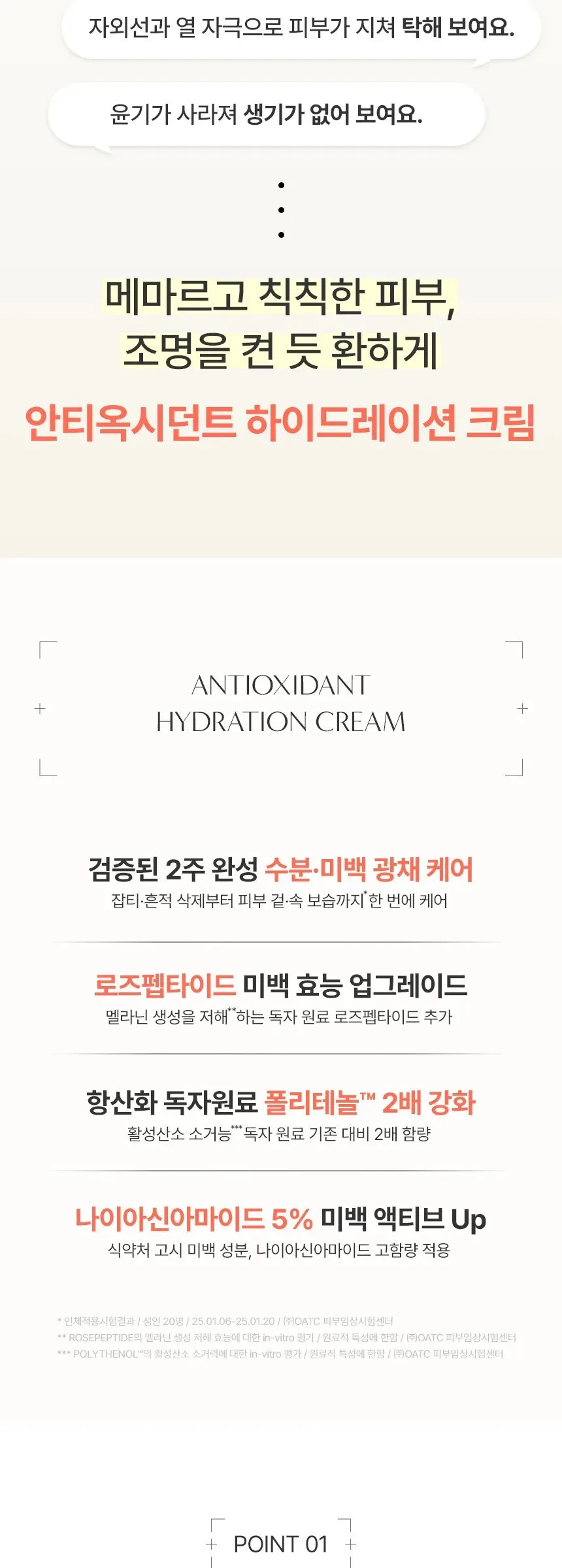 V&A Beauty Antioxidant Hydration Cream 50ml Detail