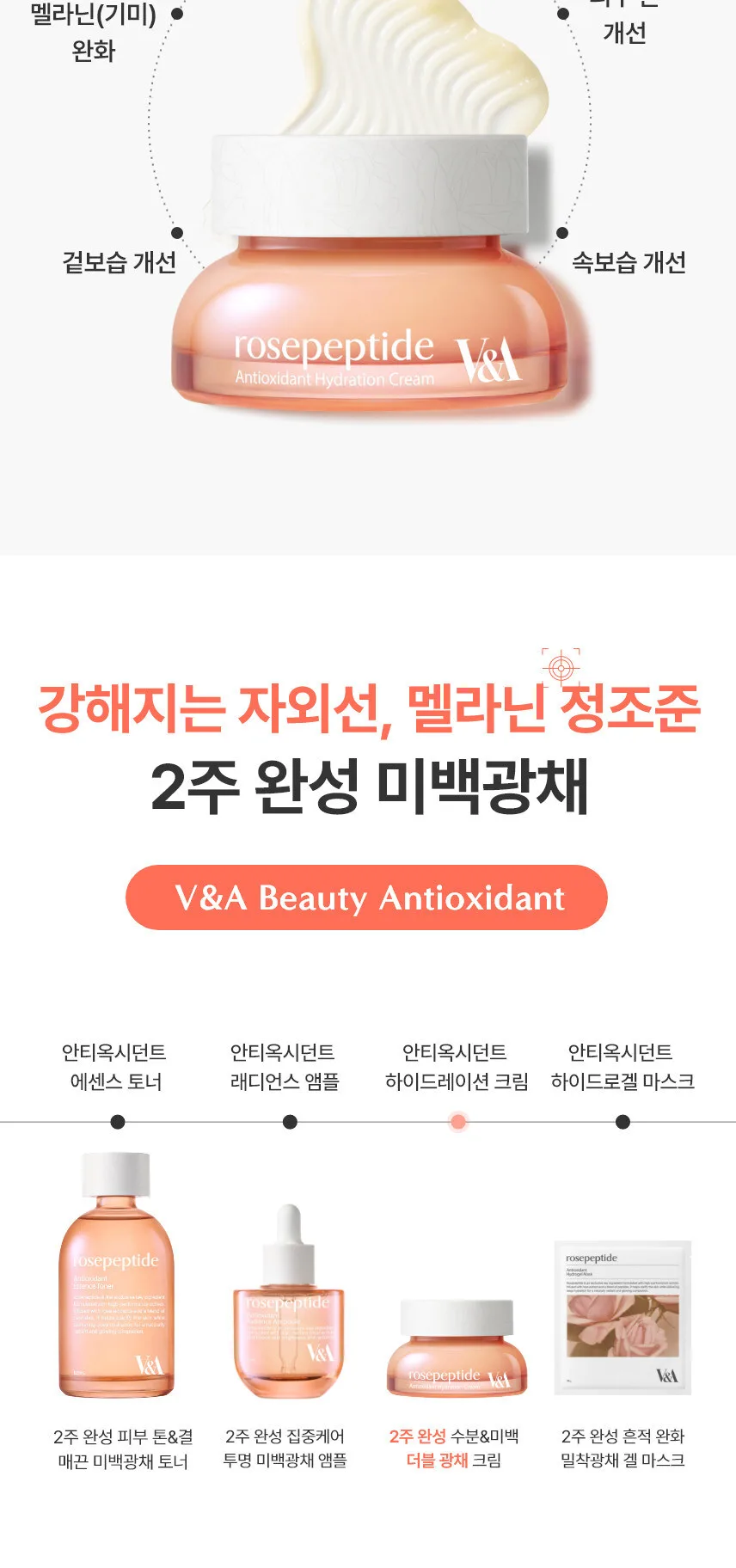V&A Beauty Antioxidant Hydration Cream 50ml Detail