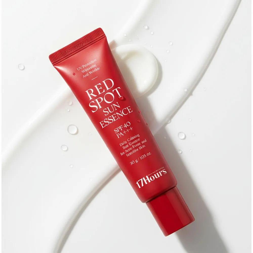 17Hours Red Spot Sun Essence SPF40 PA+++ 30g