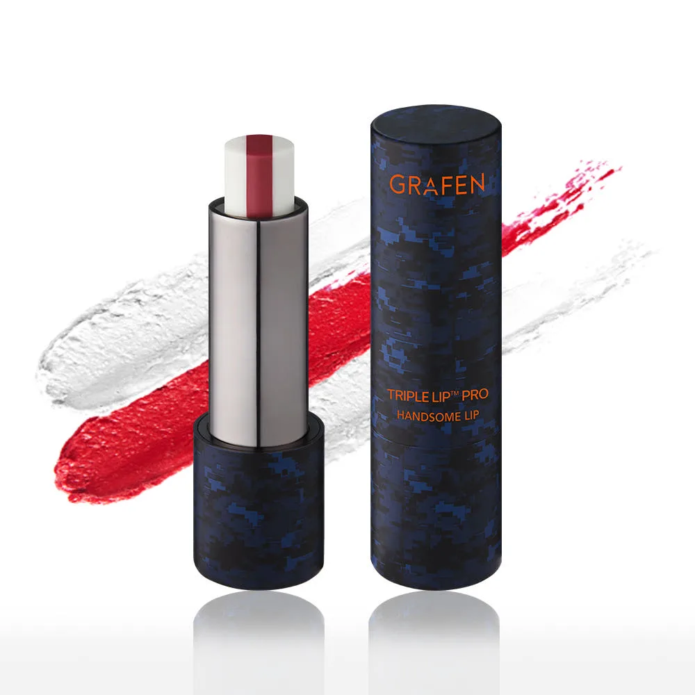 GRAFEN Triple Lip Men’s Lip Balm Handsome Lip 4.3g - Image 2
