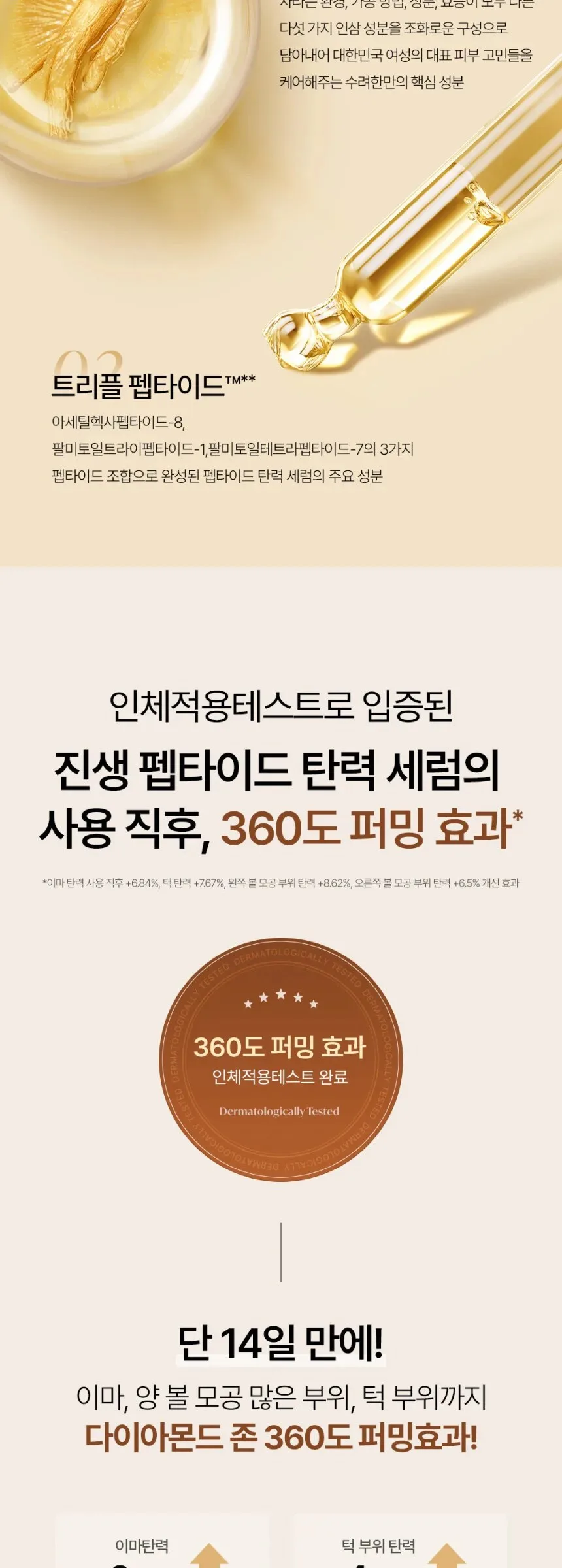 SOORYEHAN Jinseng Pepide Lifting Serum 100ml Detail