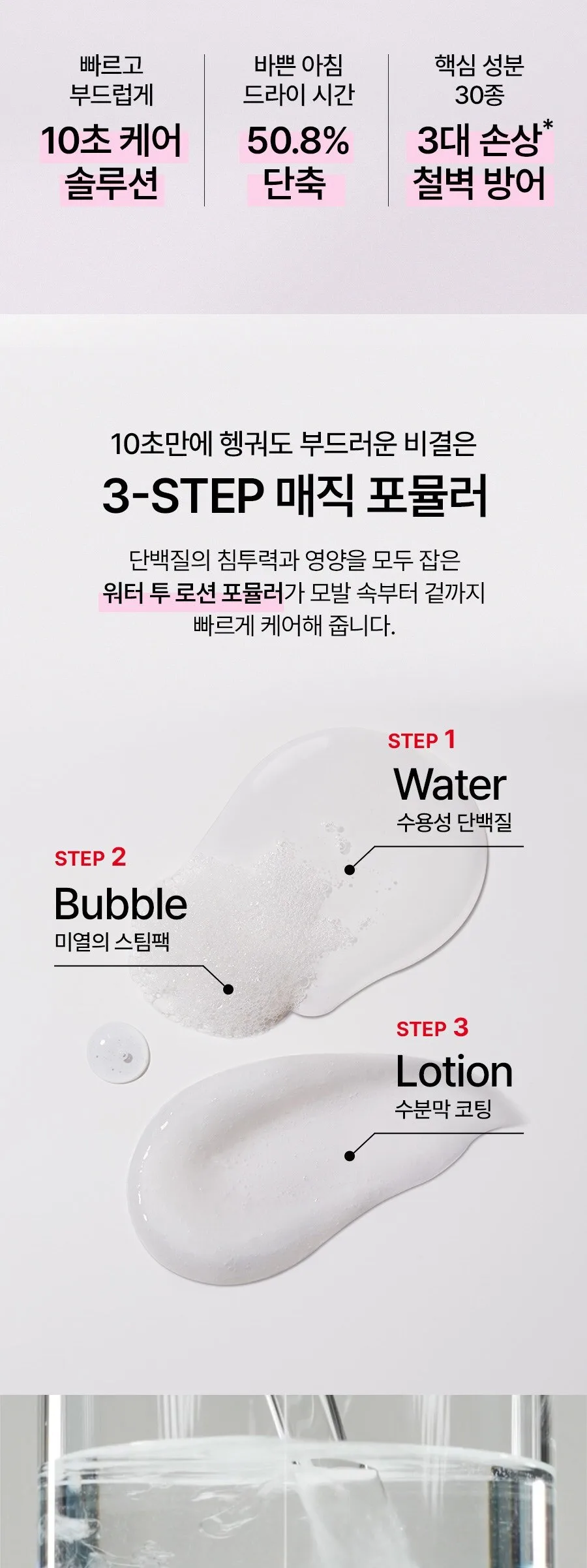 moremo Water Treatment Miracle 10 200ml Detail