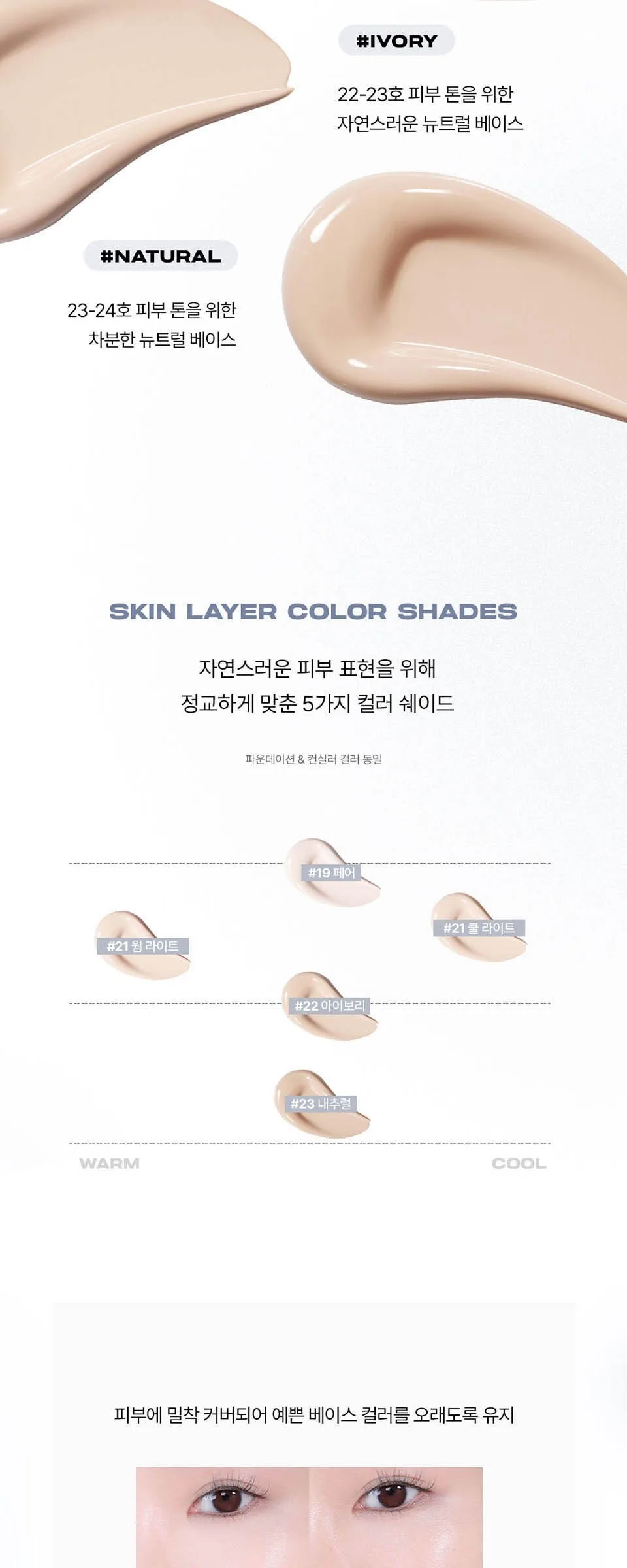 Aboutton Skin Layer Fit Foundation 30ml 19 Fair Detail