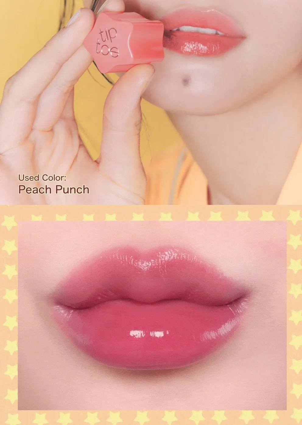 TIP TOE Glowit Sorbet Tint 4.5g Detail