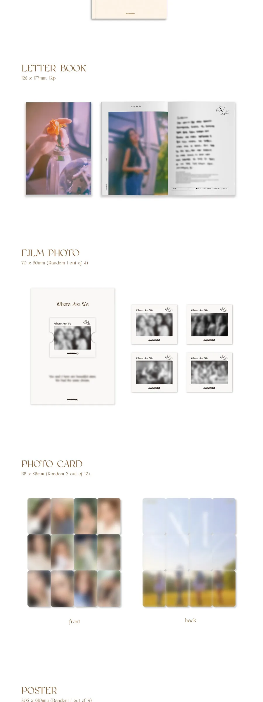 MAMAMOO – 11th Mini Album: WAW Detail