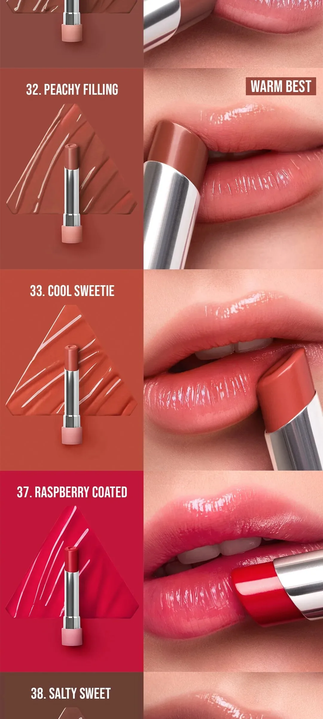 3CE Glazed Lip Glow 3.2g Detail