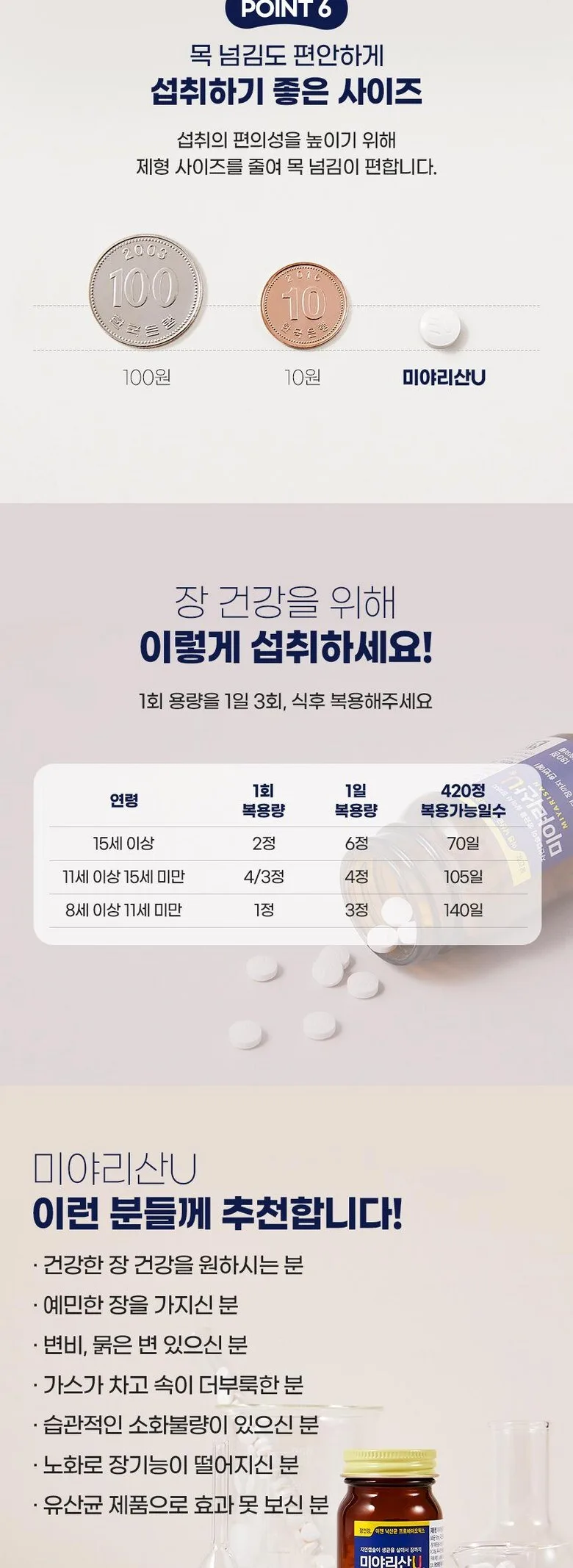 SinSin Pharm MIYARISAN U 420 tablets Detail