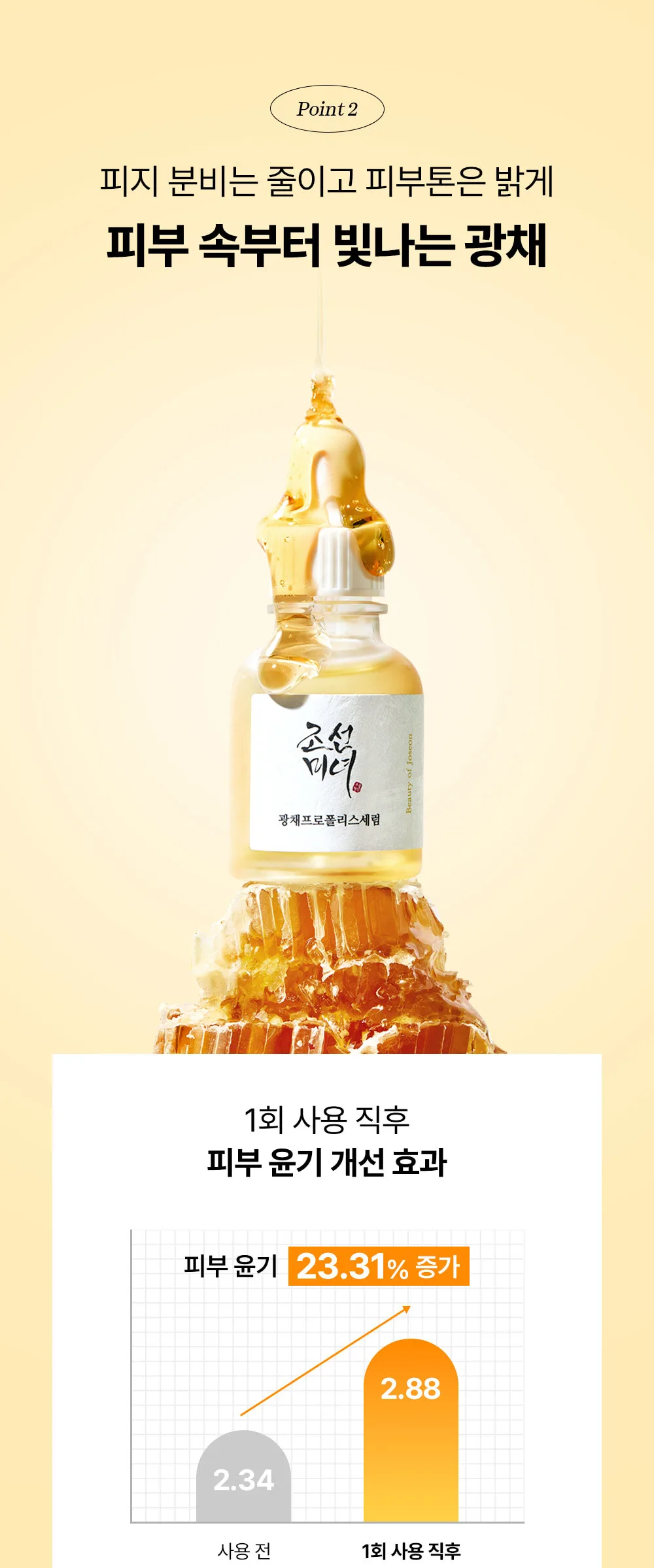 BEAUTY OF JOSEON Glow Serum: Propolis + Niacinamide 30ml Detail