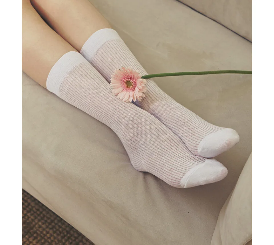 Biarritz Bongbong See-Through Socks 3PACK (2 Colors) - Renewal Ver. Detail