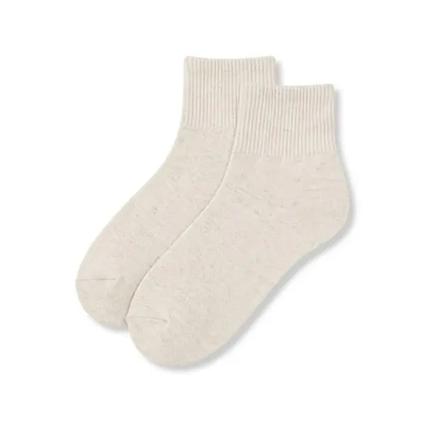 Brown Paper Premium Plain Banding Socks for Women 10 Pairs Made in Korea