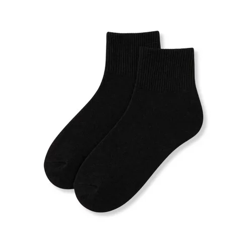 Brown Paper Premium Plain Banding Socks for Women 10 Pairs Made in Korea