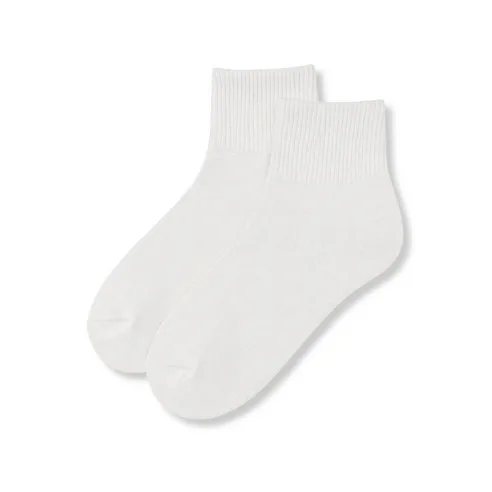 Brown Paper Premium Plain Banding Socks for Women 10 Pairs Made in Korea
