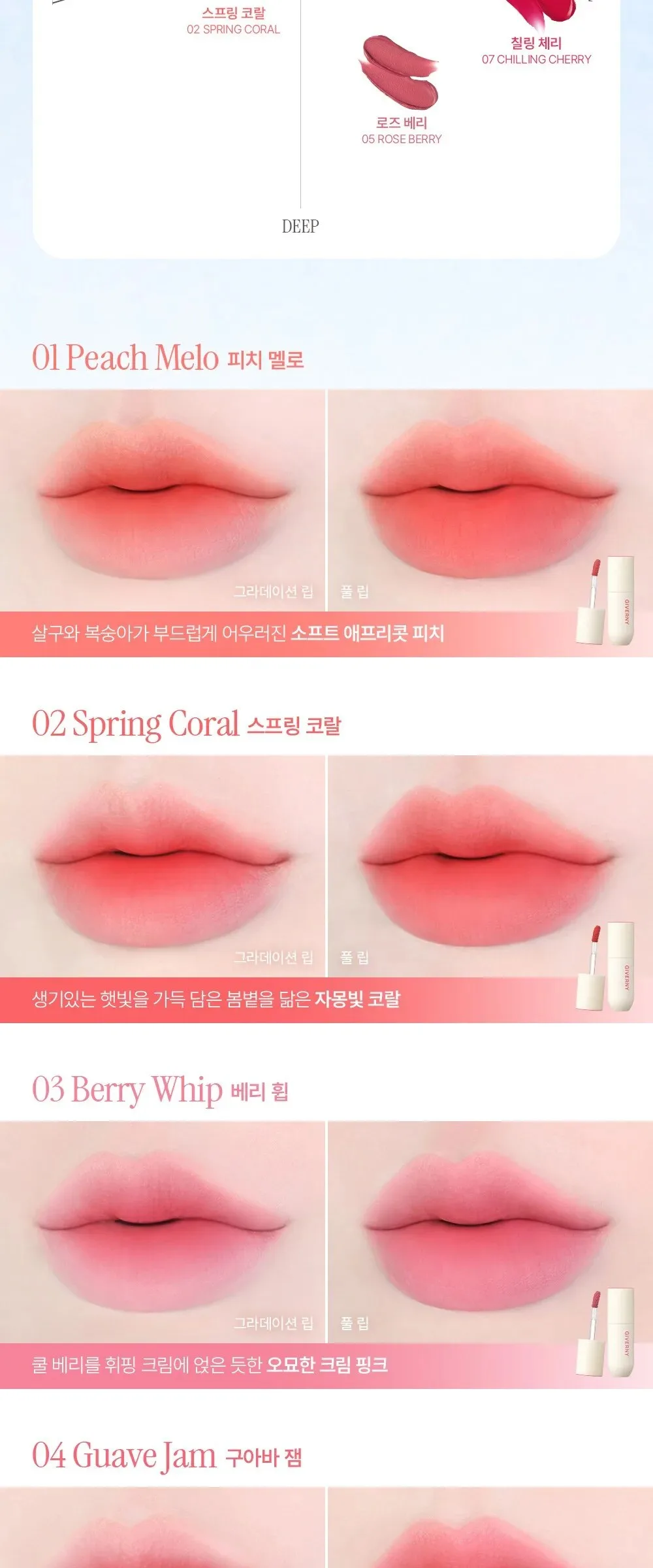 GIVERNY Fluffy Sheer Tint 3.5g Detail