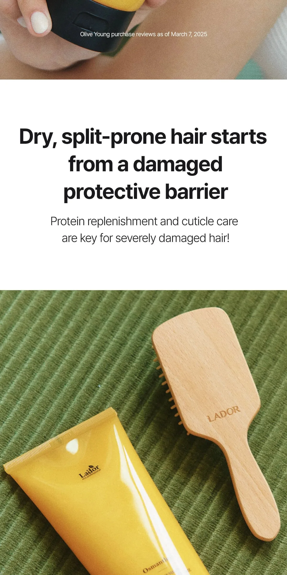 LADOR Perfume Hair Treatment Osmanthus 380ml Detail