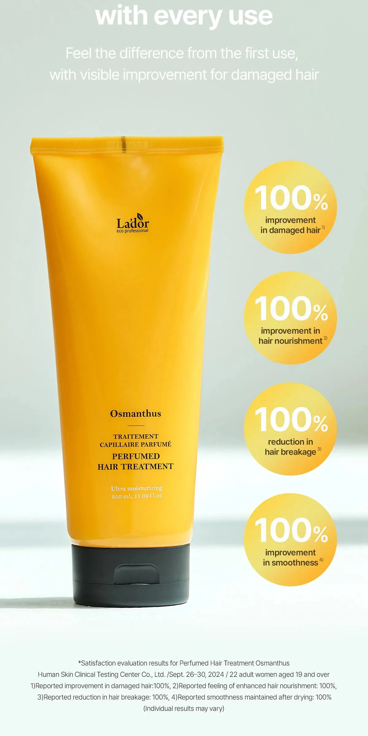 LADOR Perfume Hair Treatment Osmanthus 380ml Detail