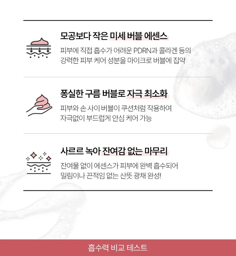 CELORABY PDRN Collagen Bubble Quick Mask Serum 100ml Detail