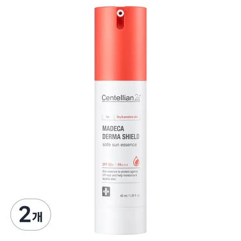 Centellian24 Madeca Derma Shield Safe Sun Essence SPF50+ PA+++ 40ml x 2ea