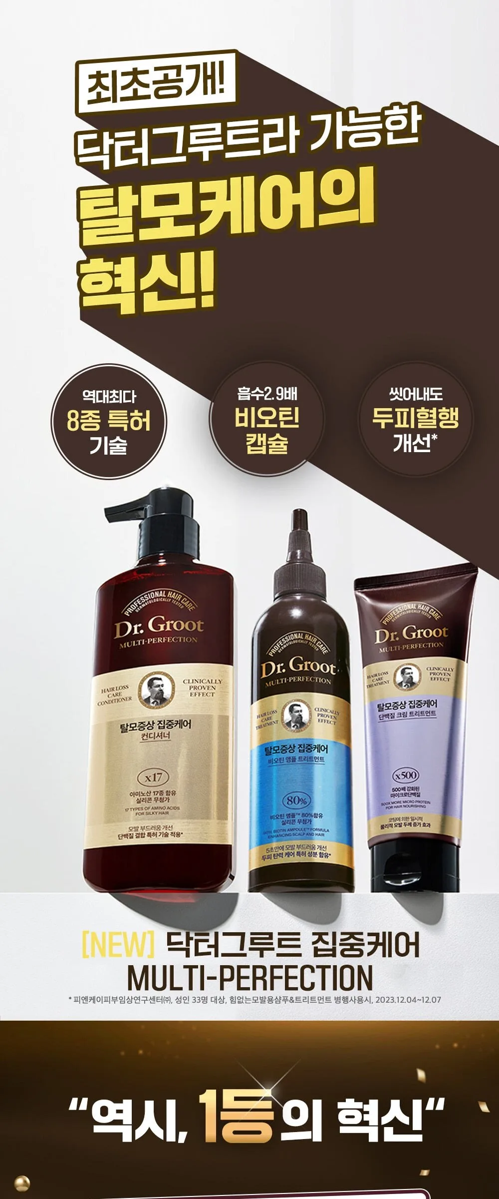 Dr. Groot Multi-Perfection Hair Loss Care Biotin Ampoule Treatment 250ml Detail