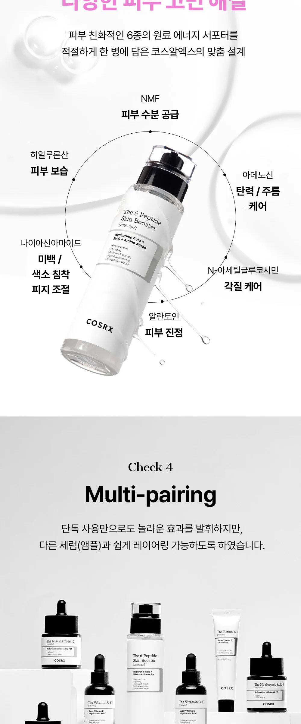 COSRX The 6 Peptide Skin Booster 150ml Detail