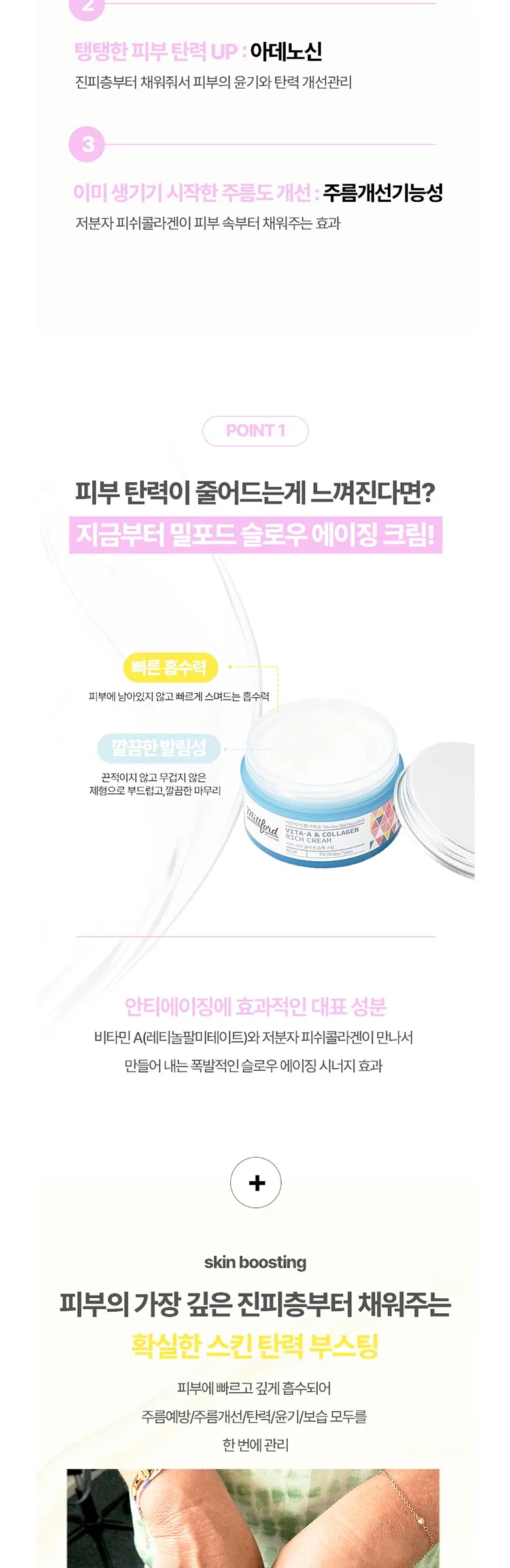 Millford Vita-A & Collagen Rich Cream 80ml Detail