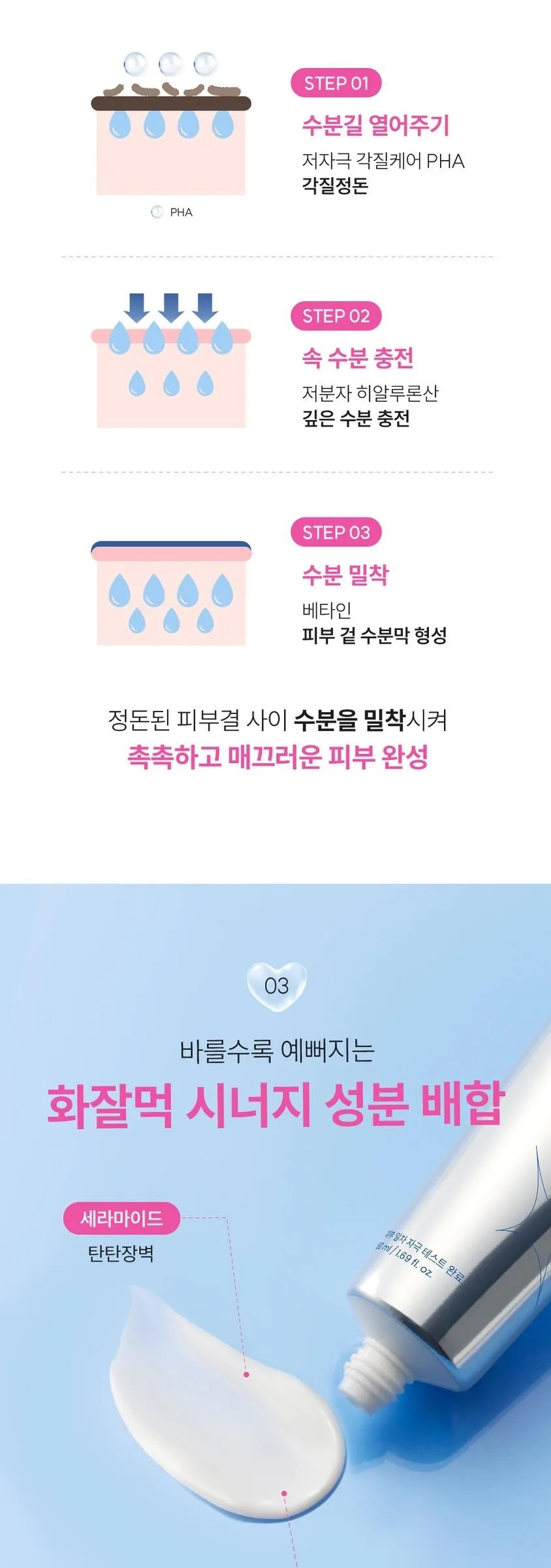 THE LAB by BLANC DOUX Clear Hyal Dewy Glow Cream 50 ml Detail