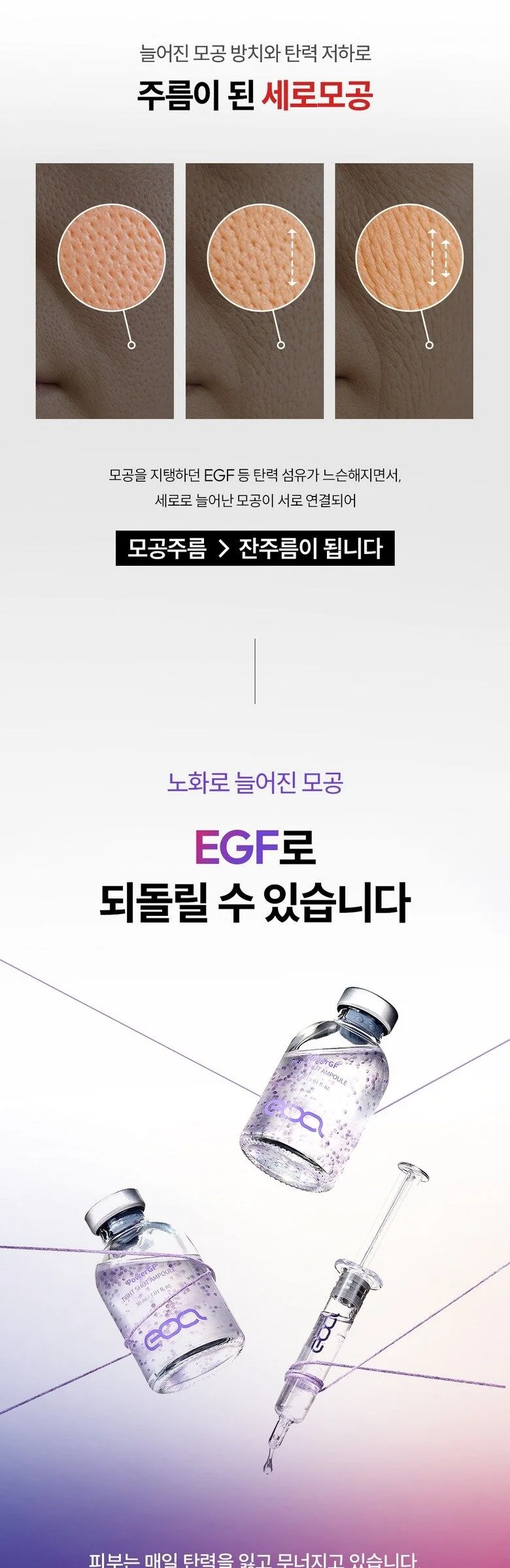 EOA PowerGF Tight Shot Ampoule 30ml Detail