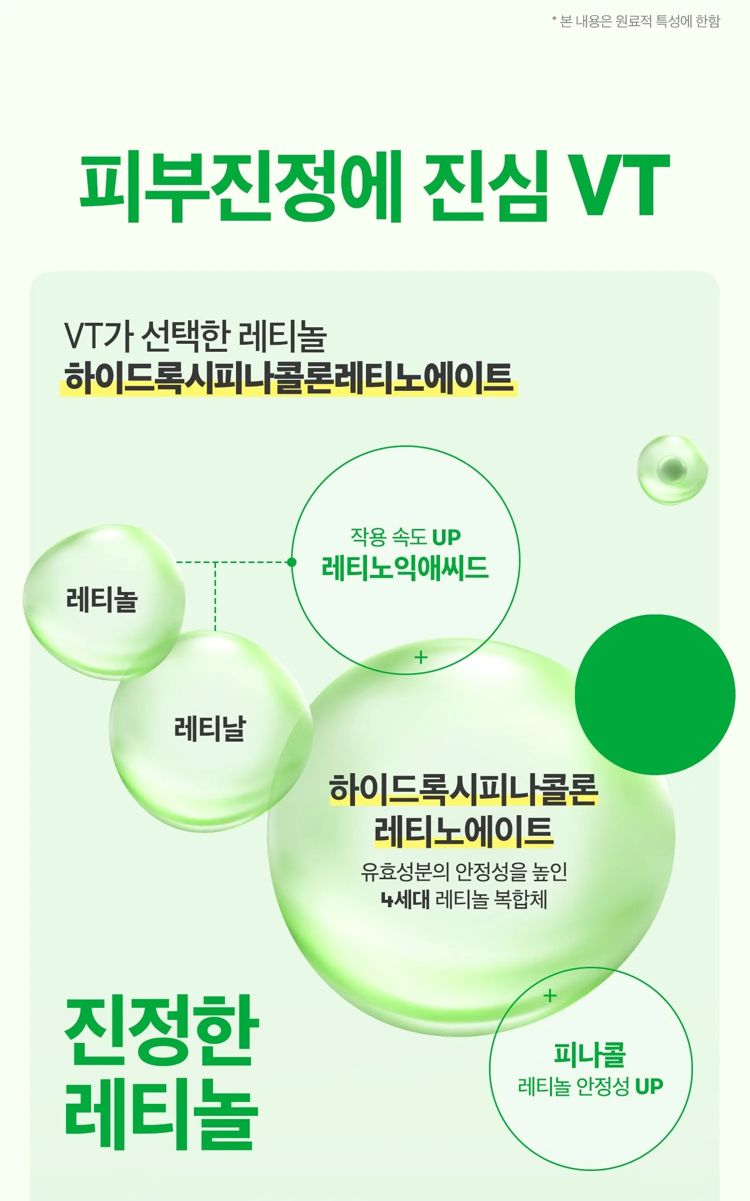 VT Cosmetics Cica Reti-A Cream 0.05 30ml Detail